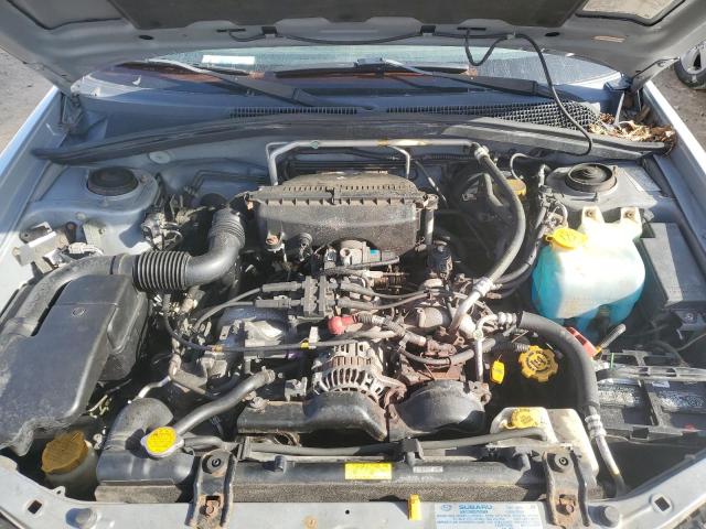 JF1SG65664H713793 - 2004 SUBARU FORESTER 2.5XS ვერცხლისფერი ფოტო 12