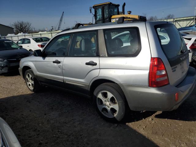 JF1SG65664H713793 - 2004 SUBARU FORESTER 2.5XS ვერცხლისფერი ფოტო 2
