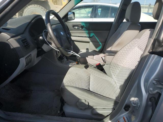 JF1SG65664H713793 - 2004 SUBARU FORESTER 2.5XS ვერცხლისფერი ფოტო 7