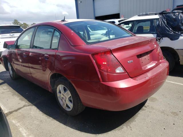 1G8AJ55F17Z124161 - 2007 SATURN ION LEVEL 2 勃艮第红 照片 2