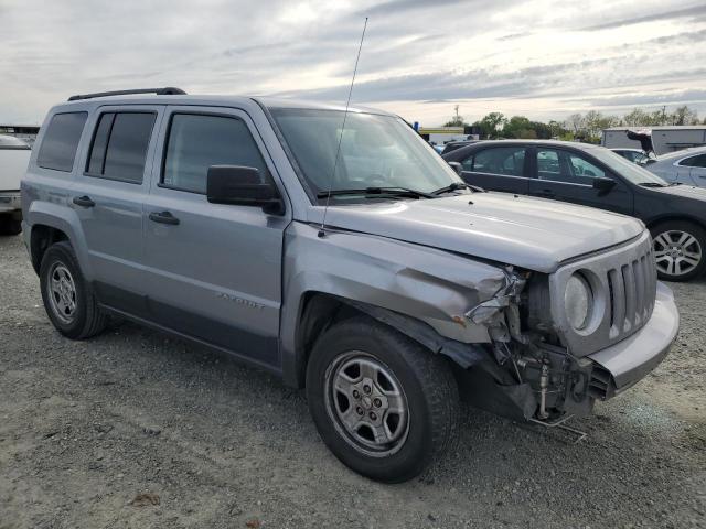 1C4NJPBB2GD604436 - 2016 JEEP PATRIOT SPORT SILVER photo 4