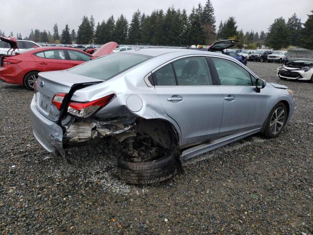 4S3BNAN69F3055485 - 2015 SUBARU LEGACY 2.5I LIMITED SILVER photo 3