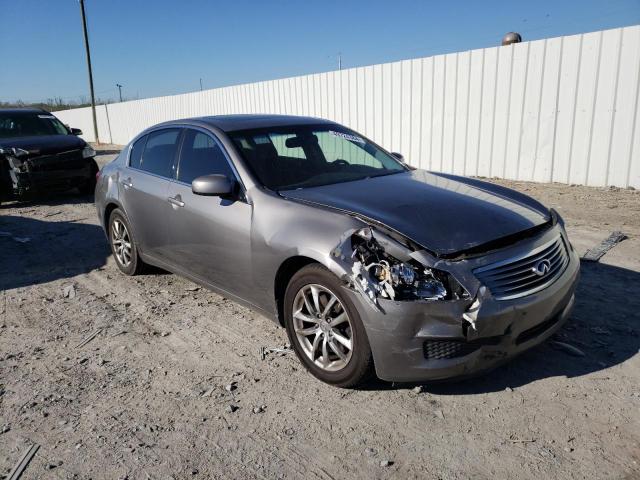 JNKBV61F28M256384 - 2008 INFINITI G35 GRAY photo 4