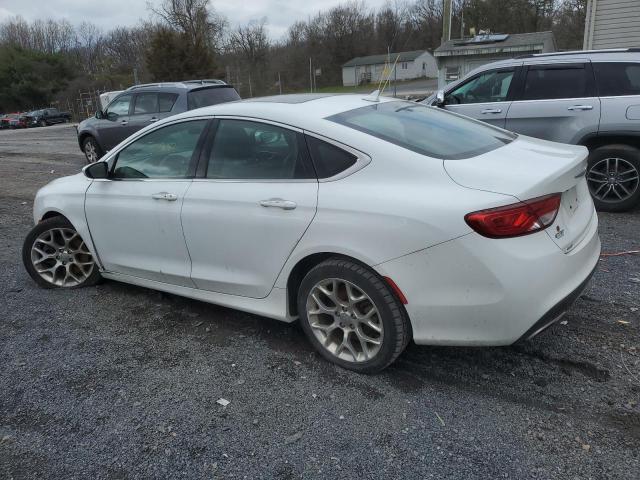 1C3CCCEGXFN543643 - 2015 CHRYSLER 200 C WHITE photo 2