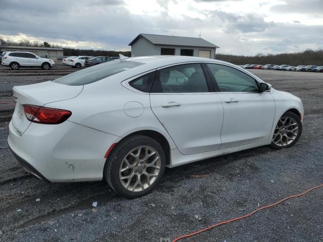 1C3CCCEGXFN543643 - 2015 CHRYSLER 200 C WHITE photo 3