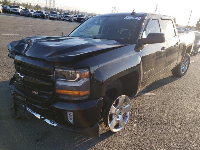 3GCUKREC8HG407977 - 2017 CHEVROLET SILVERADO K1500 LT BLACK photo 1