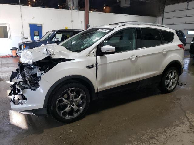 1FMCU9J97DUC93330 - 2013 FORD ESCAPE TITANIUM WHITE photo 1