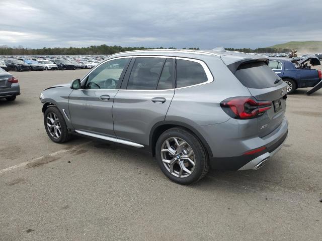 5UX53DP02P9R75288 - 2023 BMW X3 XDRIVE30I GRAY photo 2