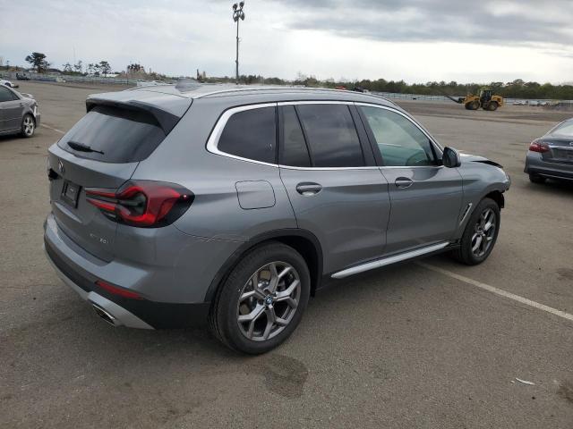 5UX53DP02P9R75288 - 2023 BMW X3 XDRIVE30I GRAY photo 3