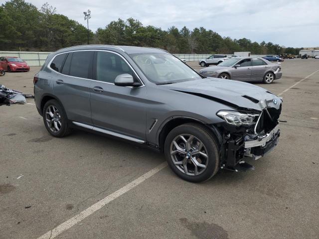 5UX53DP02P9R75288 - 2023 BMW X3 XDRIVE30I GRAY photo 4