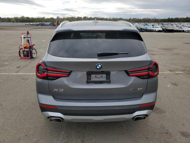 5UX53DP02P9R75288 - 2023 BMW X3 XDRIVE30I GRAY photo 6