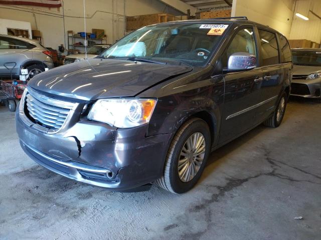2C4RC1JG2GR208929 - 2016 CHRYSLER TOWN & COU LIMITED GRAY photo 1