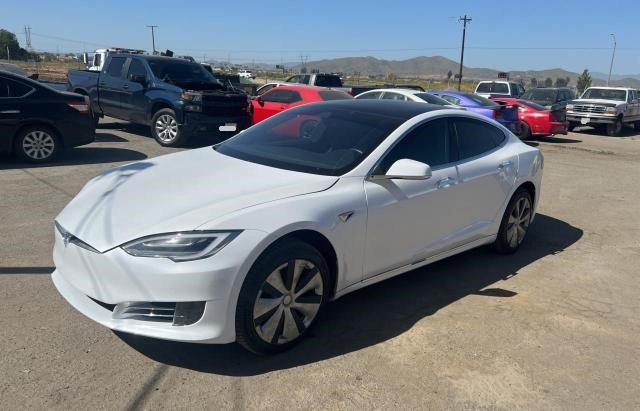 5YJSA1E47MF427870 - 2021 TESLA MODEL S Սպիտակ լուսանկար 2