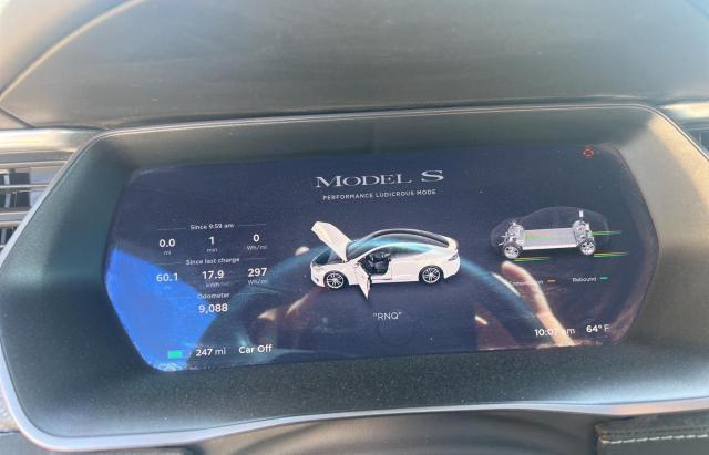 5YJSA1E47MF427870 - 2021 TESLA MODEL S Սպիտակ լուսանկար 8