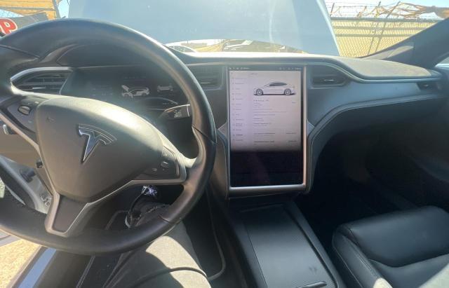 5YJSA1E47MF427870 - 2021 TESLA MODEL S Սպիտակ լուսանկար 9