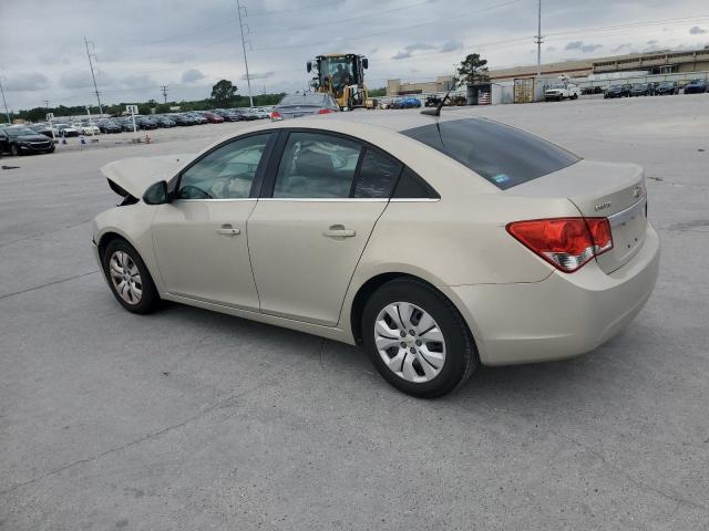 1G1PC5SH0C7155822 - 2012 CHEVROLET CRUZE LS GOLD photo 2