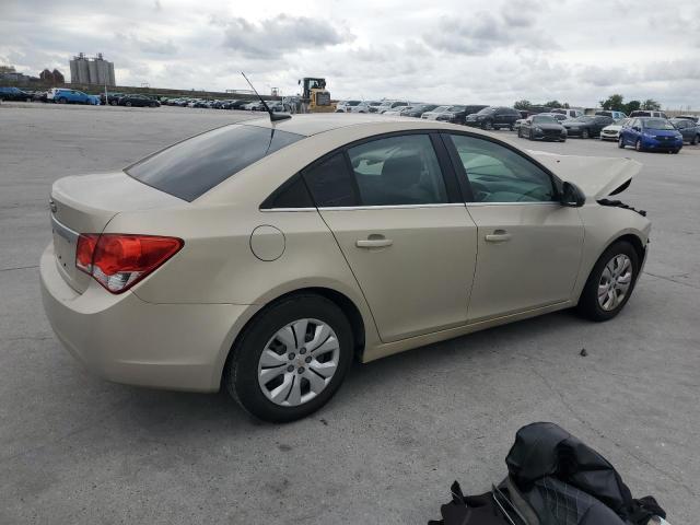 1G1PC5SH0C7155822 - 2012 CHEVROLET CRUZE LS GOLD photo 3