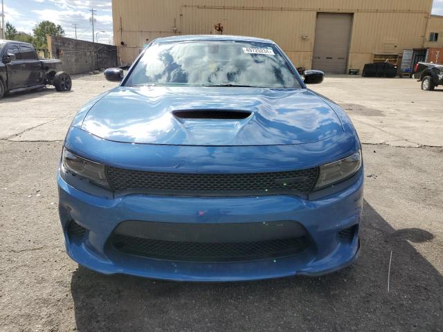 2C3CDXCT2PH581267 - 2023 DODGE CHARGER R/T BLUE photo 5