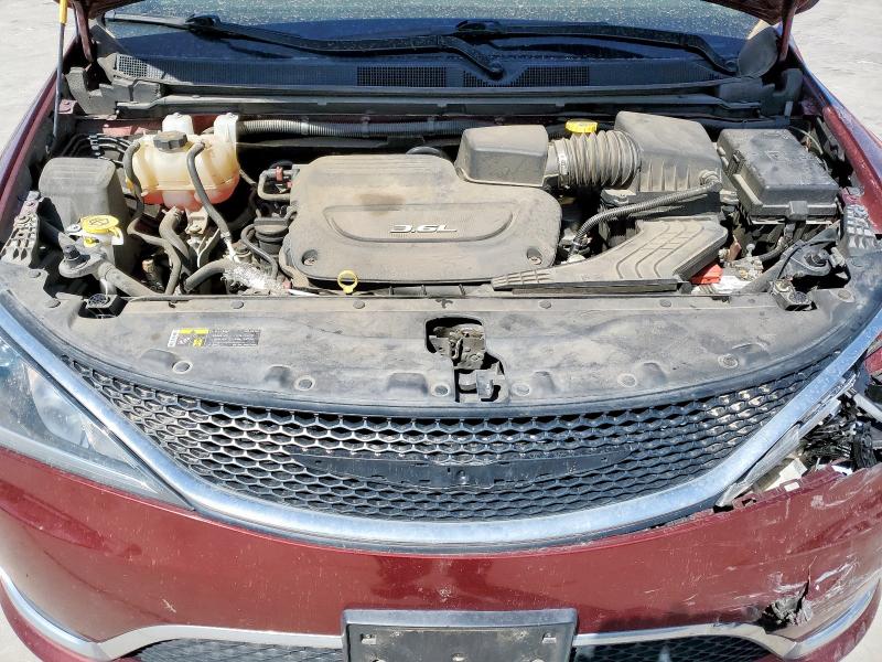 2C4RC1EG7HR845035 - 2017 CHRYSLER PACIFICA TOURING L PLUS BURGUNDY photo 12