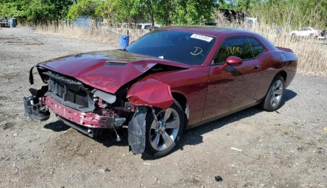 2C3CDZAGXJH305573 - 2018 DODGE CHALLENGER SXT RED photo 1