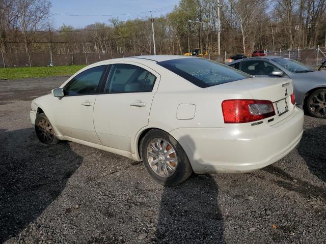 4A3AB36F49E036220 - 2009 MITSUBISHI GALANT ES WHITE photo 2