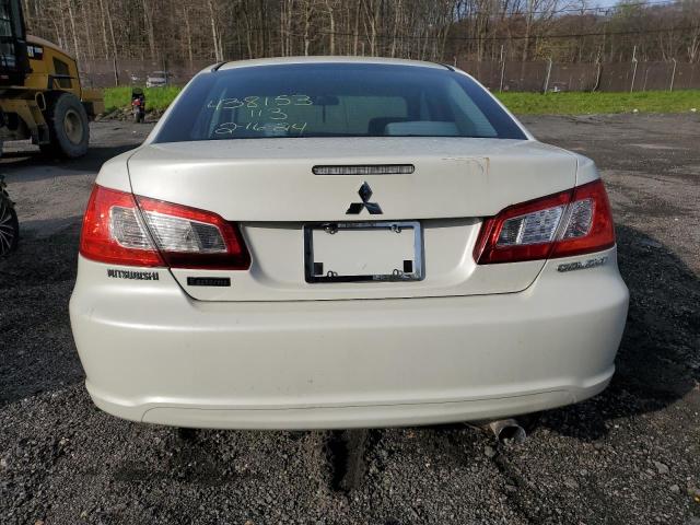 4A3AB36F49E036220 - 2009 MITSUBISHI GALANT ES WHITE photo 6