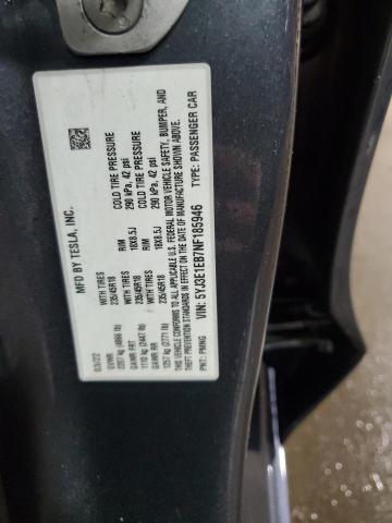 5YJ3E1EB7NF185946 - 2022 TESLA MODEL 3 أزرق صورة 12