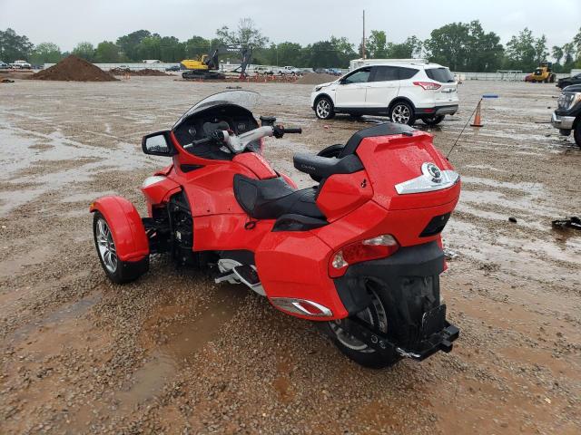 2BXJBHC12BV000227 - 2011 CAN-AM SPYDER ROA RTS RED photo 3