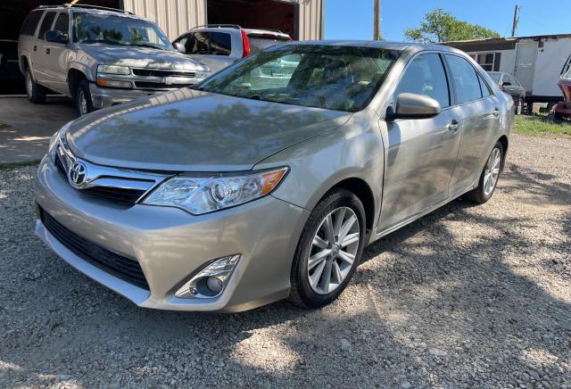 4T4BF1FK9ER348435 - 2014 TOYOTA CAMRY L TAN photo 2