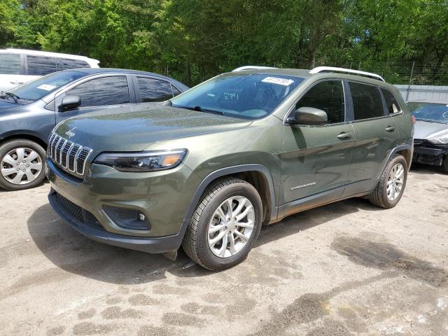 1C4PJLCB5KD416518 - 2019 JEEP CHEROKEE LATITUDE GREEN photo 1