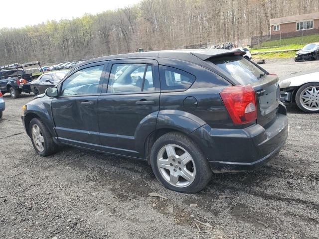 1B3HB28B18D668880 - 2008 DODGE CALIBER BLACK photo 2