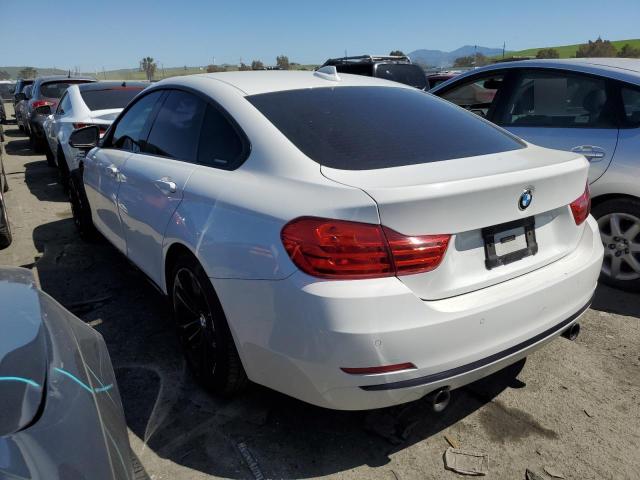 WBA4B1C51FG241233 - 2015 BMW 435 I GRAN COUPE WHITE photo 2