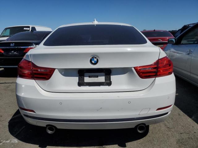 WBA4B1C51FG241233 - 2015 BMW 435 I GRAN COUPE WHITE photo 6