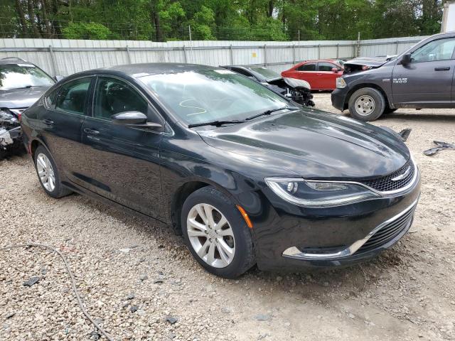 1C3CCCAB9FN647132 - 2015 CHRYSLER 200 LIMITED BLACK photo 4