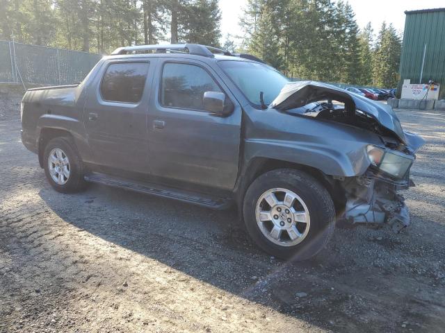 2HJYK16528H523092 - 2008 HONDA RIDGELINE RTL GRAY photo 4