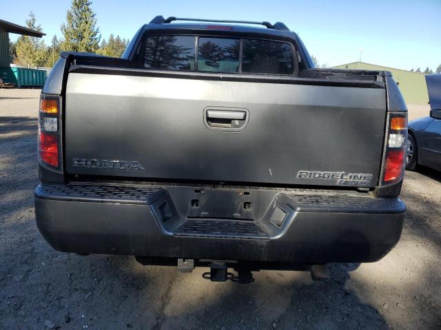 2HJYK16528H523092 - 2008 HONDA RIDGELINE RTL GRAY photo 6