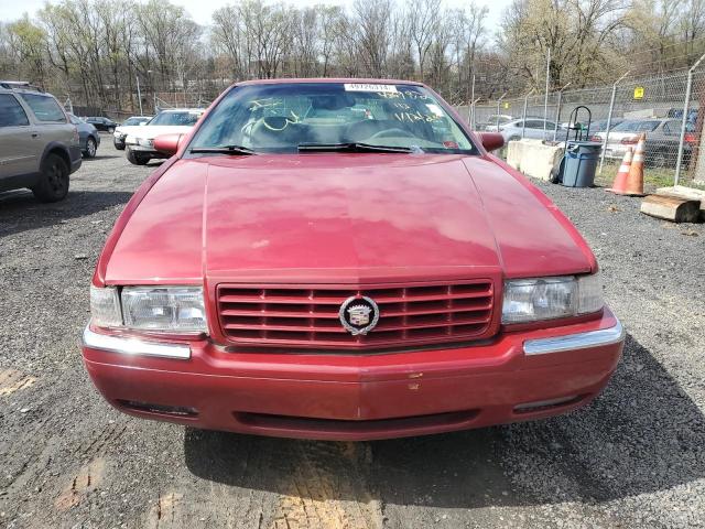 1G6ET129XWU605209 - 1998 CADILLAC ELDORADO TOURING RED photo 5