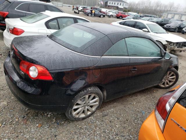 WVWAA71F59V004249 - 2009 VOLKSWAGEN EOS TURBO BLACK photo 3