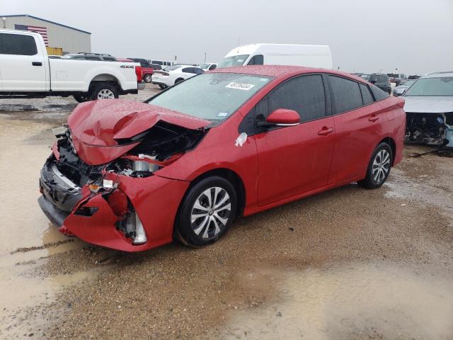 JTDKAMFP4M3182047 - 2021 TOYOTA PRIUS PRIM LE RED photo 1