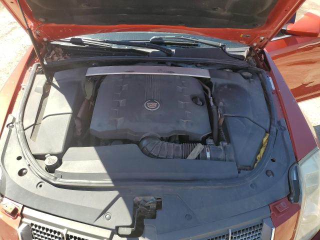 1G6DJ1ED7B0165033 - 2011 CADILLAC CTS PERFORMANCE COLLECTION Помаранчевий фото 11