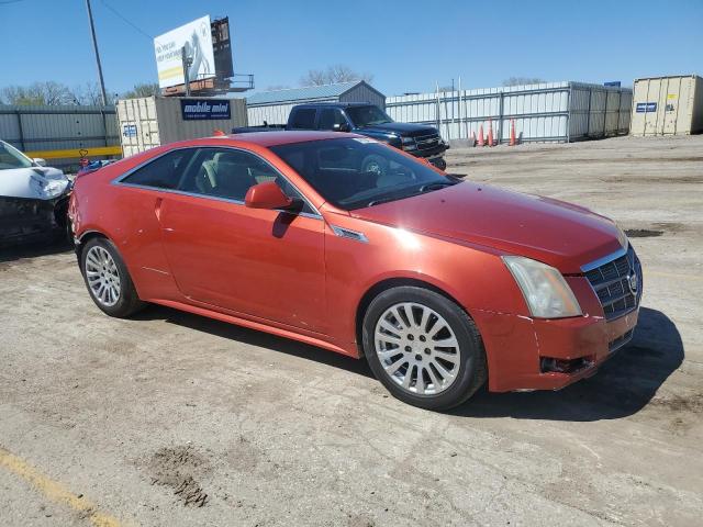 1G6DJ1ED7B0165033 - 2011 CADILLAC CTS PERFORMANCE COLLECTION Помаранчевий фото 4