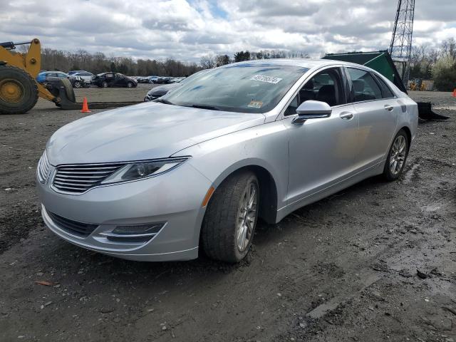 3LN6L2G95FR605864 - 2015 LINCOLN MKZ SILVER photo 1