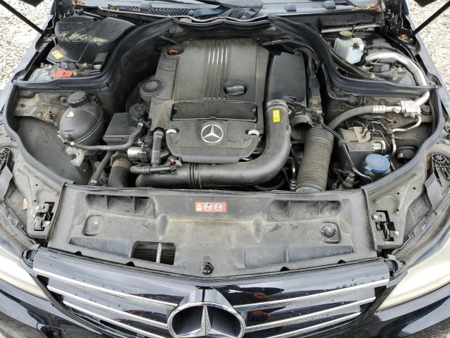 WDDGF4HB3EG234177 - 2014 MERCEDES-BENZ C 250 BLACK photo 11