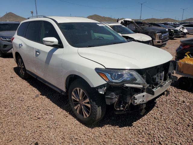 5N1DR2MM0KC581321 - 2019 NISSAN PATHFINDER S WHITE photo 4