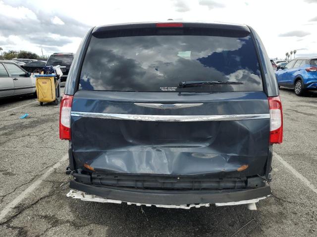 2C4RC1CG4DR805881 - 2013 CHRYSLER TOWN & COU TOURING L BLUE photo 6