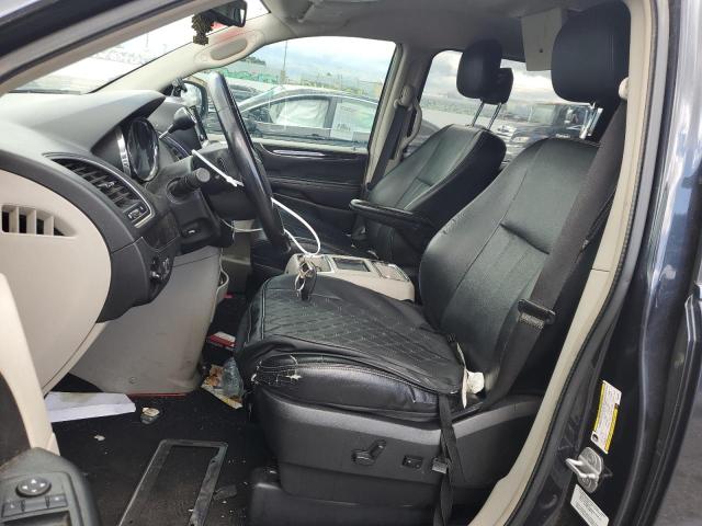 2C4RC1CG4DR805881 - 2013 CHRYSLER TOWN & COU TOURING L BLUE photo 7