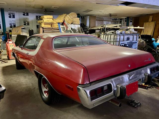 RM21H3G174999 - 1973 PLYMOUTH ROADRUNNER RED photo 3