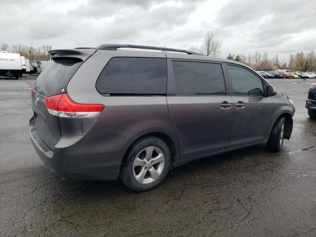 5TDKK3DC9CS211997 - 2012 TOYOTA SIENNA LE GRAY photo 3