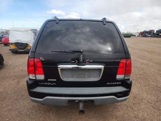 5LMEU68H74ZJ21562 - 2004 LINCOLN AVIATOR შავი ფოტო 6