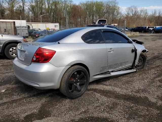 JTKDE167180269836 - 2008 TOYOTA SCION TC SILVER photo 3